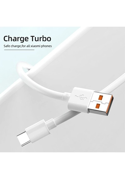 Xiaomi Type-c Android Uyumlu Turbo Hızlı Şarj Kablosu 33w 6a Redmi K30 K40 Pro X3 Poco Mi 11 10 Pro