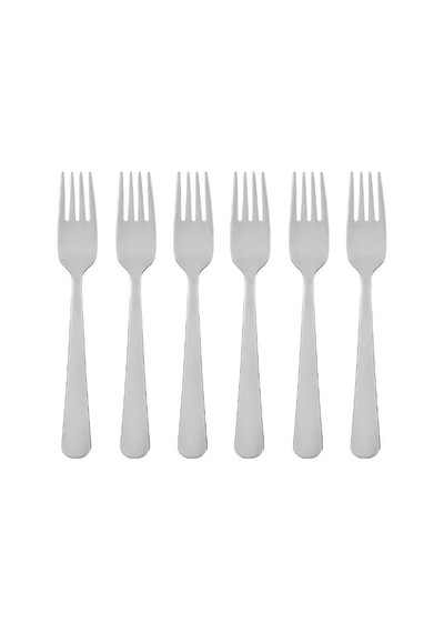Ikea Dragon Ikeaçat2-1 6 Parça Tatlı Çatalı Seti 16 Cm Krom