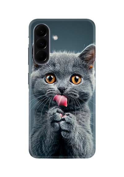 Samsung Galaxy Uyumlu A37 Sm-a376b Kılıf Boutique Baskılı Resimli Komik Kedi Pcode -008