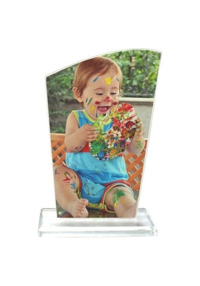 Sublimasyon Beyaz Kristal Plaket 1022