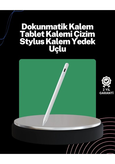 Akıcı Yazı Ve Çizim İçin Eğim Sensörlü Dijital Kalem 20 Saat Kesintisiz Kullanım Diğer