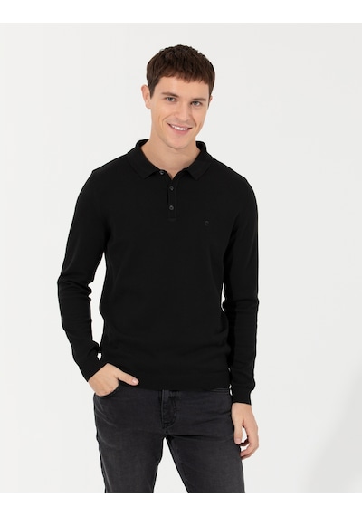 Pierre Cardin Erkek Siyah Kazak /triko 50257252-vr046 Siyah