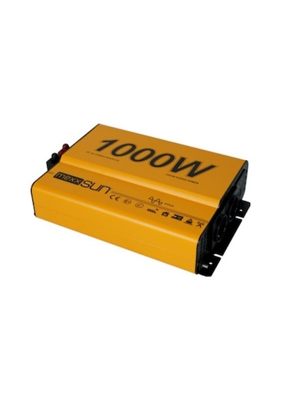 Mexxsun 12v 1000w Tam Sinüs İnverter Güç Dönüştürücü Kolay Kullanım Ve Saklama Özellikli