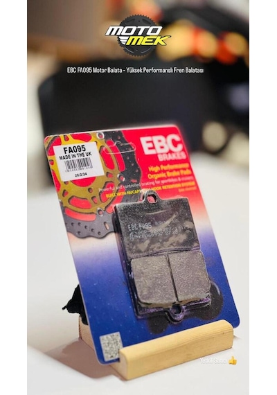 B 500 Mt Ön 02 Ebc Fa095 Motor Balata Yüksek Performanslı Fren Balatası
