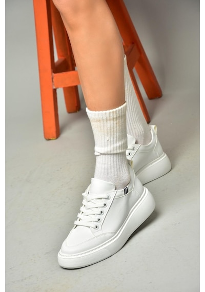 Fox Shoes S274048409 Beyaz Kadın Spor Ayakkabı Sneakers Beyaz