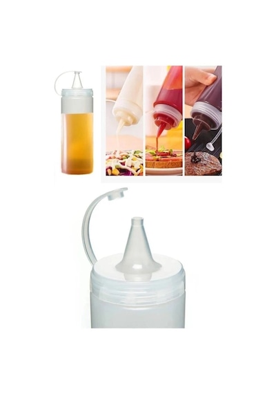 Hubrendy Tedarik Plastik Yağlık Sirkelik Sosluk 700 Ml 1 Adet Royaleks-as-113 Diğer
