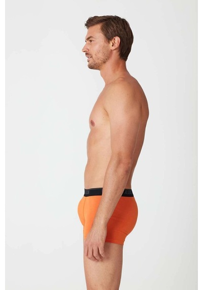 U.S. Polo Assn. Erkek Turuncu Tekli Boxer 82014