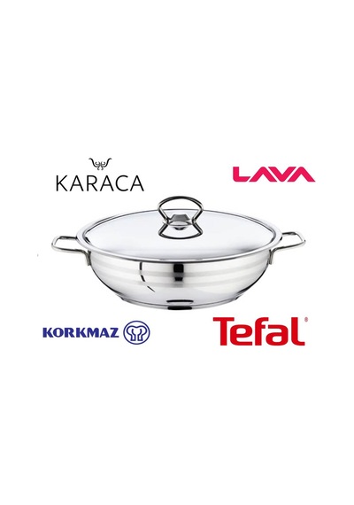 Tencerelere Tavalara Uygun Cam Tencere Kapağı Tava Kapak 22 Cm Cam Kapak Tenceresiz