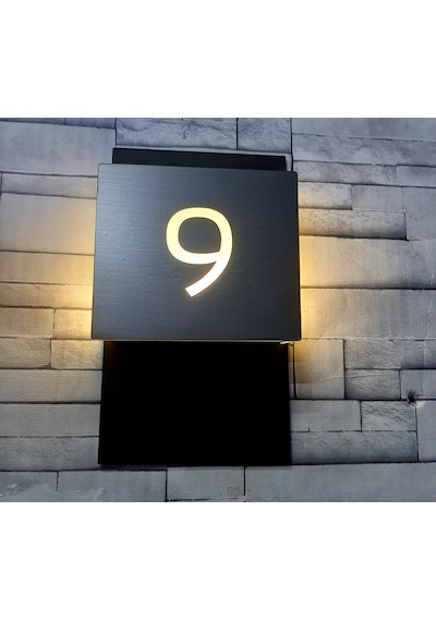 Işıklı Oda Ve Otel Kapı Numarası (419046854)