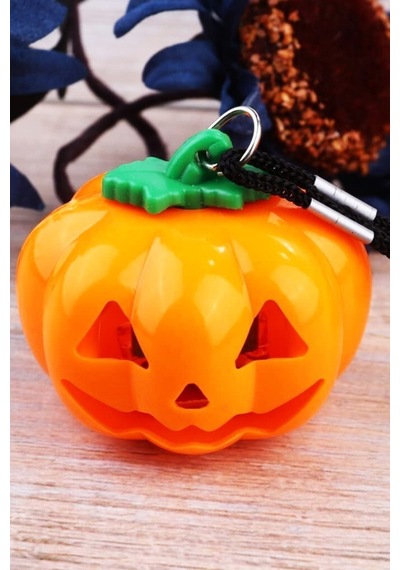 Beysüs Halloween Işıklı Bal Kabağı Kolye Tüm Yaşlar