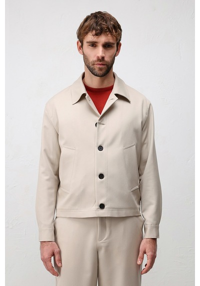 Antioch Relaxed Fit Baharlık Erkek Mont Bej