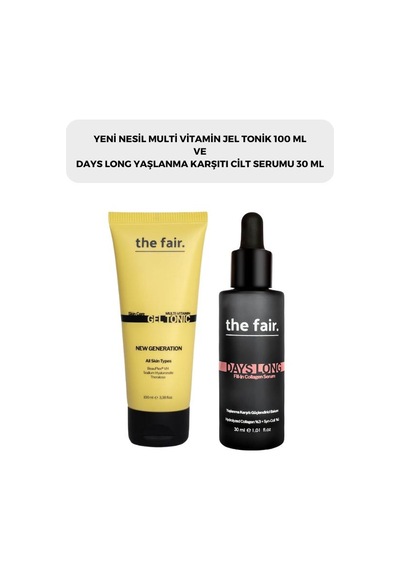 The Fair Days Long Fill-in Collagen Serum 30 ML + Multi Vitamin Jel Tonik 100 ML