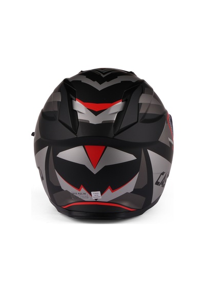 Vento Premium Çene Açılır Kask Güneş Vizörlü Siyah Kırmızı Ece 22.06 Sertifikalı Kırmızı Kırmızı