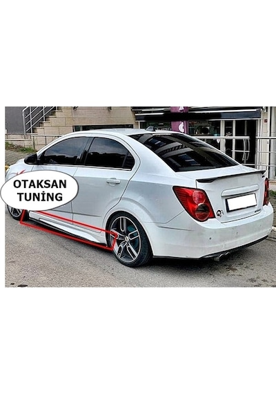 Chevrolet Aveo Yan Marşpiyel Takımı - Plastik