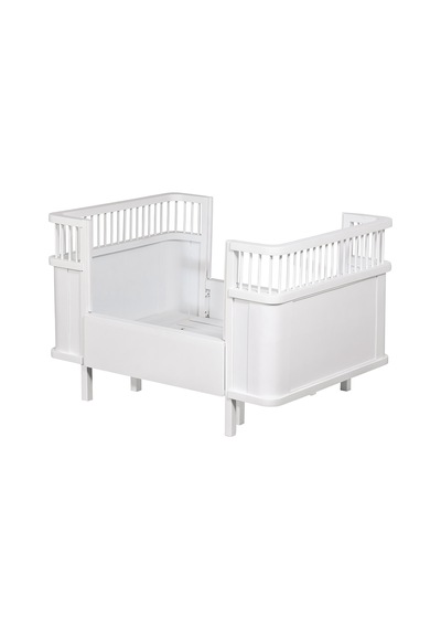 Mdf Beşik, Trend Büyüyen Beşik 130x90 + 1 Comfort Yatak Beyaz