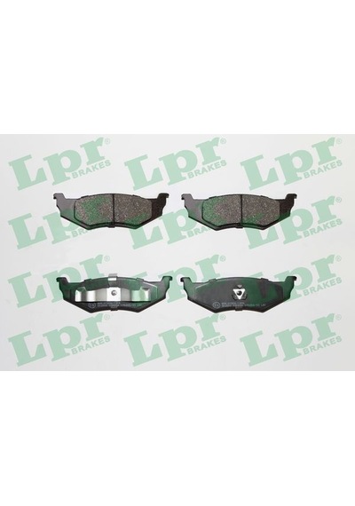 Lpr 05p894 X Arka Balata K.ç Tip Chrysler 300m 2.7 3.5 98-04 Voyager 95-01 Stratus 95-99 Concorde 05011631aa-4863784-5066309aa -