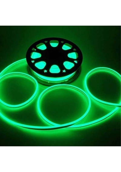 Cata 220 Volt Neon Led Hortum Yeşil 25mt/adet Cat Ct-4554y