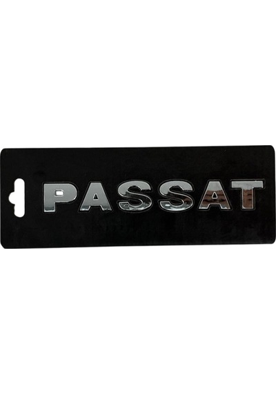 Volkswagen Passat B6 2006-2010 Arka Bagaj Yazısı Krom