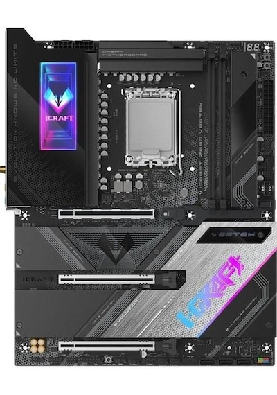Maxsun Ms-icraft Z890 Vertex Wıfı7 Ddr5 Hdmı-dp Typec Pcıe 5.0 1851p Atx