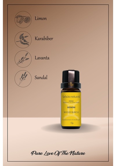 Bade Natural İkizler Burcu Aromaterapi Karışımı 10 ML