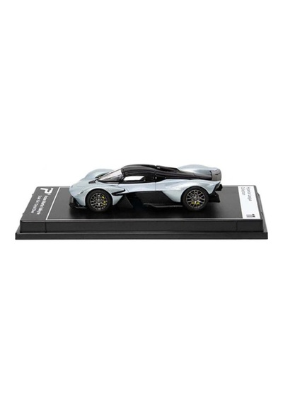 Hyper Car Aston Martin Valkrie Skyfall Silver - League Collection 1/64 Model Araba