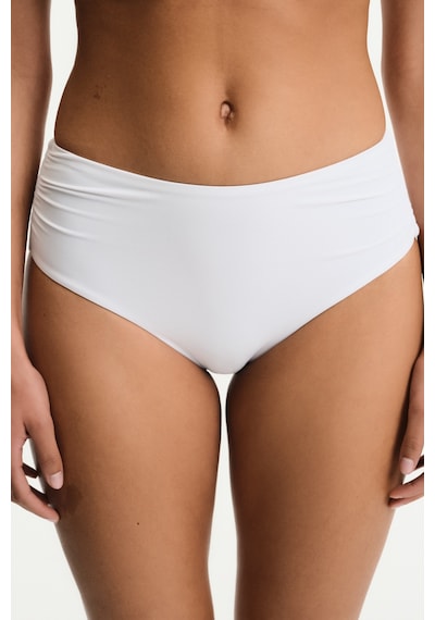 Penti Beyaz High Büzgülü Bikini Altı