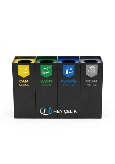 Sıfır Atık Geri Dönüşüm Ünitesi Gd-410 Metal Atık Ayrıştırma Sistemi Hey Çelik