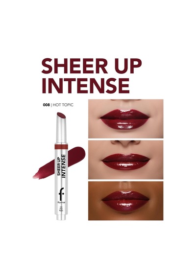 Sheer Up Intense Lipstick -008 Hot Topıc Çok Renkli