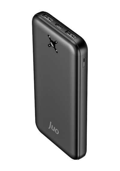 Juo MT03281 10000 mAh 10.5 W Çift USB-A Taşınabilir Hızlı Şarj  Powerbank Siyah