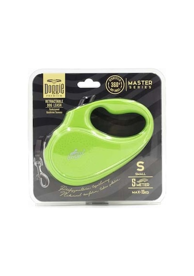 Doggie Otomatik Uzatma Tasması Master Yeşil S-15 Kg 5 Mt Yeşil