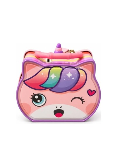 Sevimli Unicorn Metal Kumbara Asma Kilitli