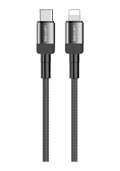 Lenyes Lc546 Type-c To Lightning Pd Hızlı Şarj Özellikli Data Ve Şarj Kablosu 27w 1m Siyah
