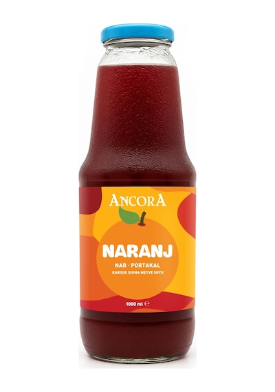 Ancora Naranj Nar-portakal Karışık Meyve Suyu 1 Lt X 6 Adet
