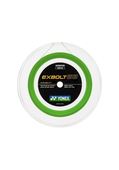 Yonex - Exbolt 68 - 0.68 - 200 M - Lime Yeşili - Badminton Kordajı