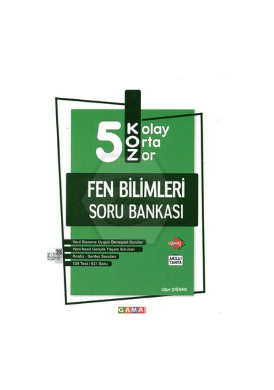 Gama 5.Sınıf Koz Fen Bilimleri Soru Bankası