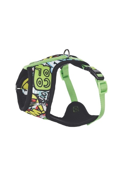 M-pets Urban Style Multicolor Easy Fit Köpek Göğüs Tasması L Çok Renkli