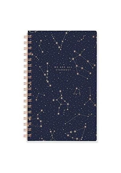 Frınge Studıo Püsküllü İmza Spiral Defter, 160 Çizgili Sayfa, 16 X 22 Cm, Yıldız Sanatı 896048 103 Ivory