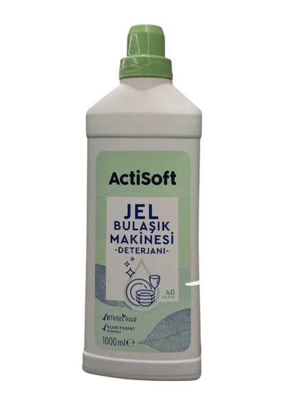 Bitkisel Özlü Jel Bulaşık Makinesi Deterjanı Klor Ve Fosfat İçermez 1000 Ml X 4 Adet 160 Yıkama