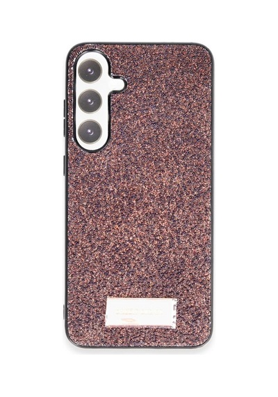Onegif Samsung Galaxy A55 5g Bright Simli Kapak - Derin Mor