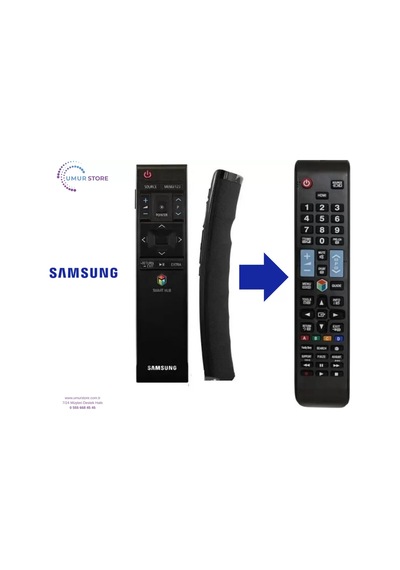 Samsung Uyumlu İle Akıllı Bn59 01220d Tizen J Serisi Yedek Kumanda