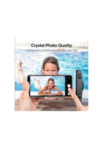 Su Geçirmez Telefon Kılıfı Havuz Deniz Yağmur Da Kullanım Boyun Askı İpli Waterproof Phone Case Mor