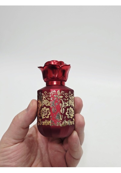 Desenli Doldurulabilir Parfüm Şişesi 50ml Kırmızı - 003