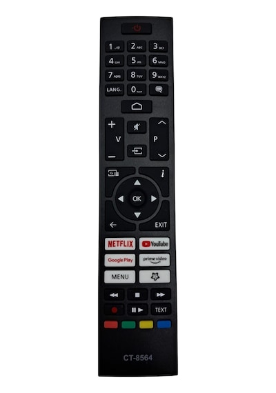 Vestel-toshıba Netflıx - Youtube - Google Play - Prime Video Androıd Tv Kumandası