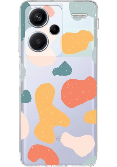 Xiaomi Redmi Note 13 Pro Plus Uyumlu Kamera Korumalı Grunge Şeffaf Kılıf Şeffaf