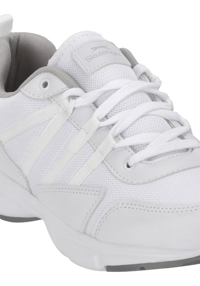 Slazenger Polısh I Erkek Büyük Beden Beyaz Koşu & Yürüyüş Spor Ayakkabısı