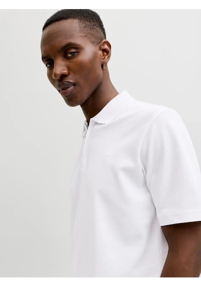 Jack & Jones Jack&jones Jprblaethan Ss Erkek Polo T-shirt 12292992 Beyaz