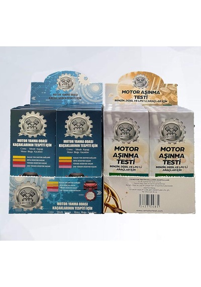Cs Motor Test Aşınma Ve Conta Kaçak Testi- Avantajlı 20'lu Paket
