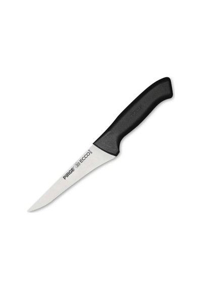 Pirge 38118 Ecco Kasap Et, Kemik Sıyırma Bıçağı 14, 5 Cm - Siyah