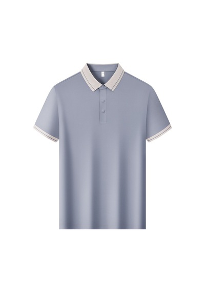New Performance Premium Polo T-shirt %87 Naylon %13 Spandex Grimsi Mavi