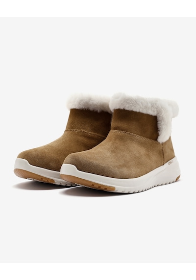 Skechers On-The-Go Stellar - Cozy Step Kadın Bot Kahverengi 144775 CSNT Kahverengi
